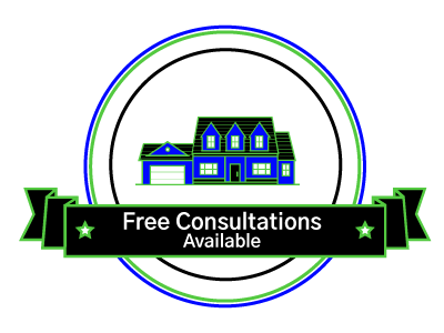free consultation available badge